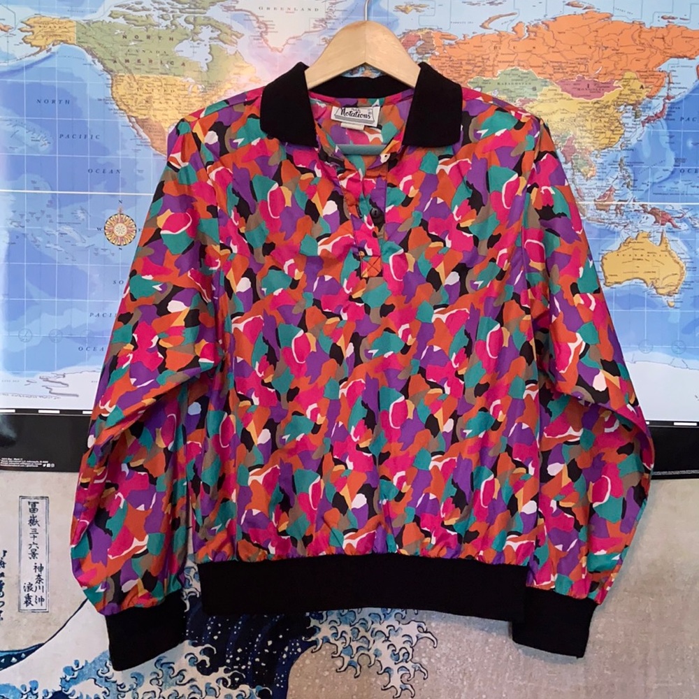 Vintage Petite Notations Jacket